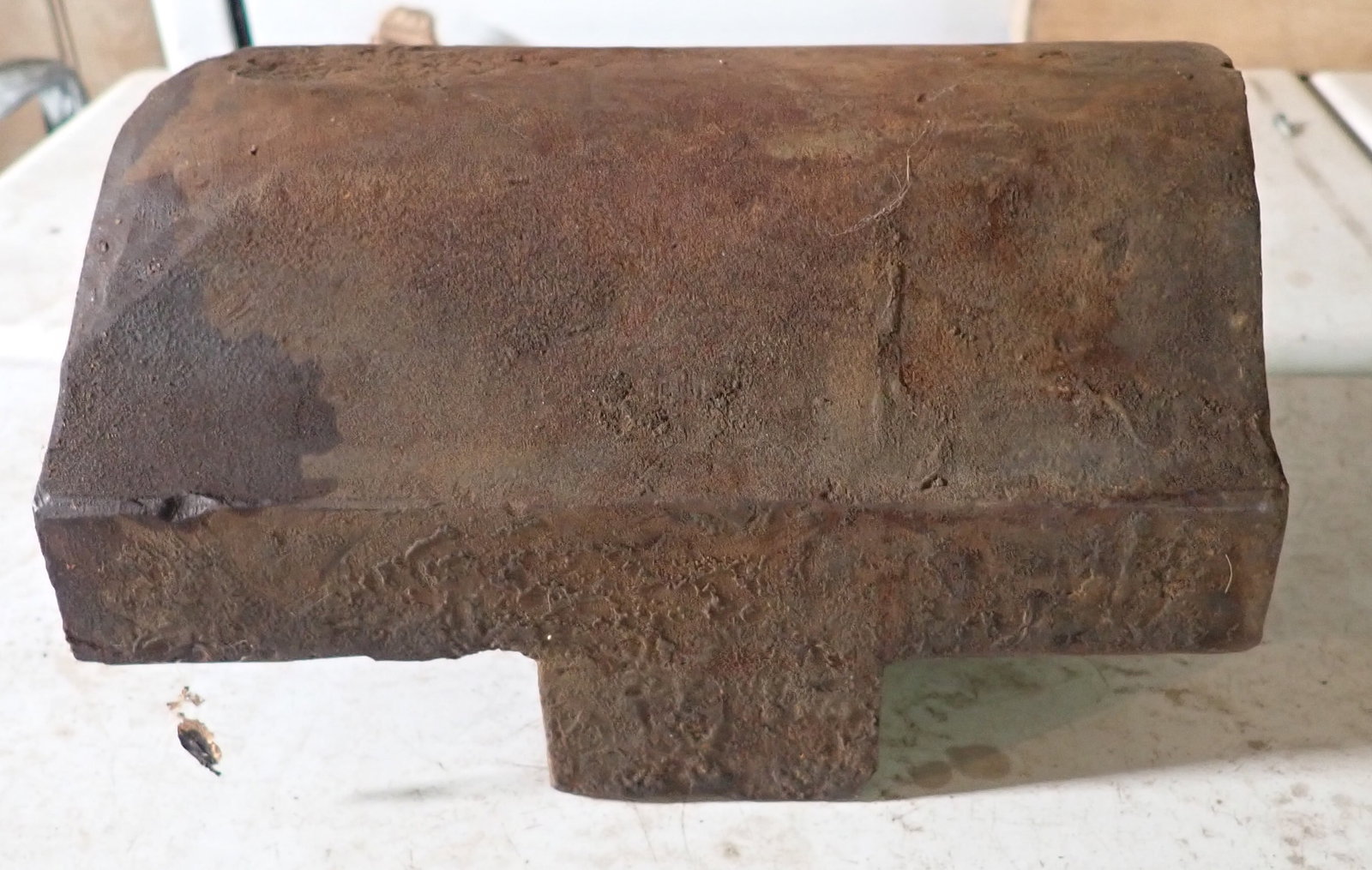 Swage Block Forming Anvil: Overall measurements are approx 5 1/2" x 7 7/8" x 4 1/2" tall. Shipping available