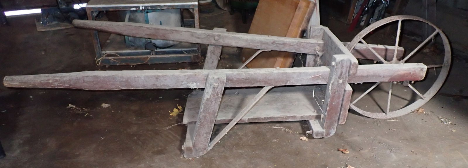 Primitive Wheel Barrow (1 of 6)