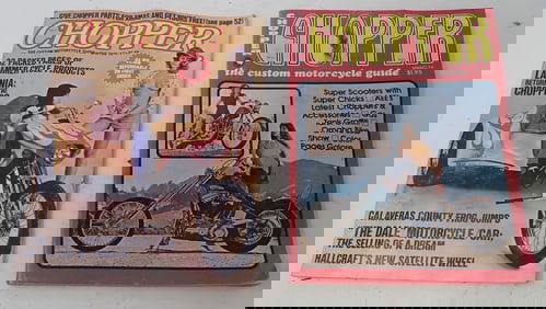 1974 1976 Chopper Magazines