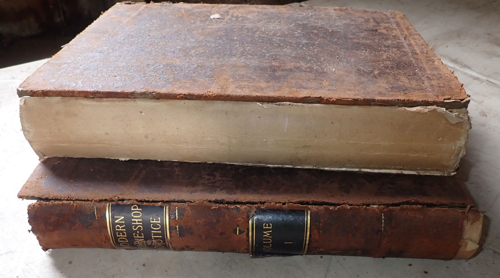 Modern Machine Shop Practice Vol. 1 & 2 Joshua Rose: 1889 Joshua Rose Books - Shipping available