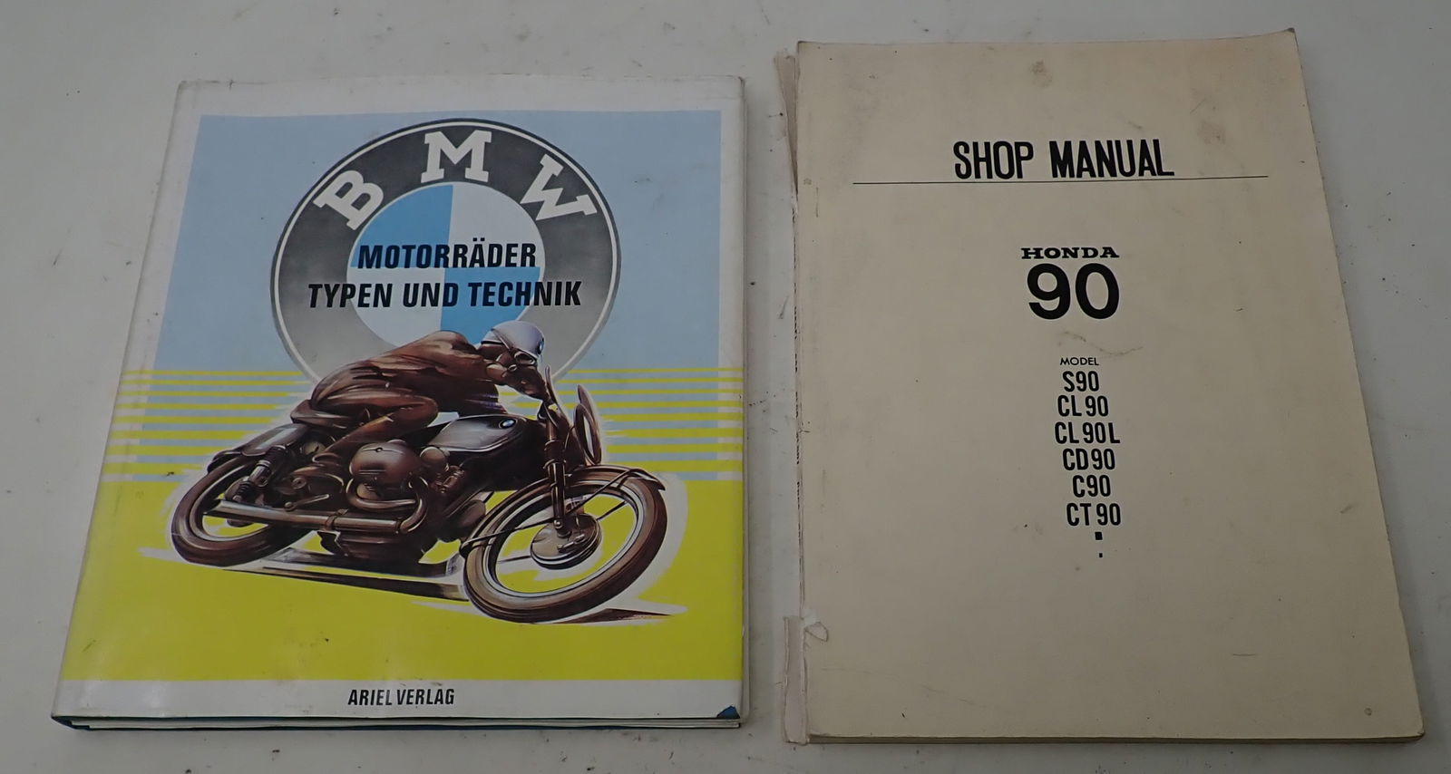 Honda 90 Shop Manual BMW Motorcycle Book (1 of 1)