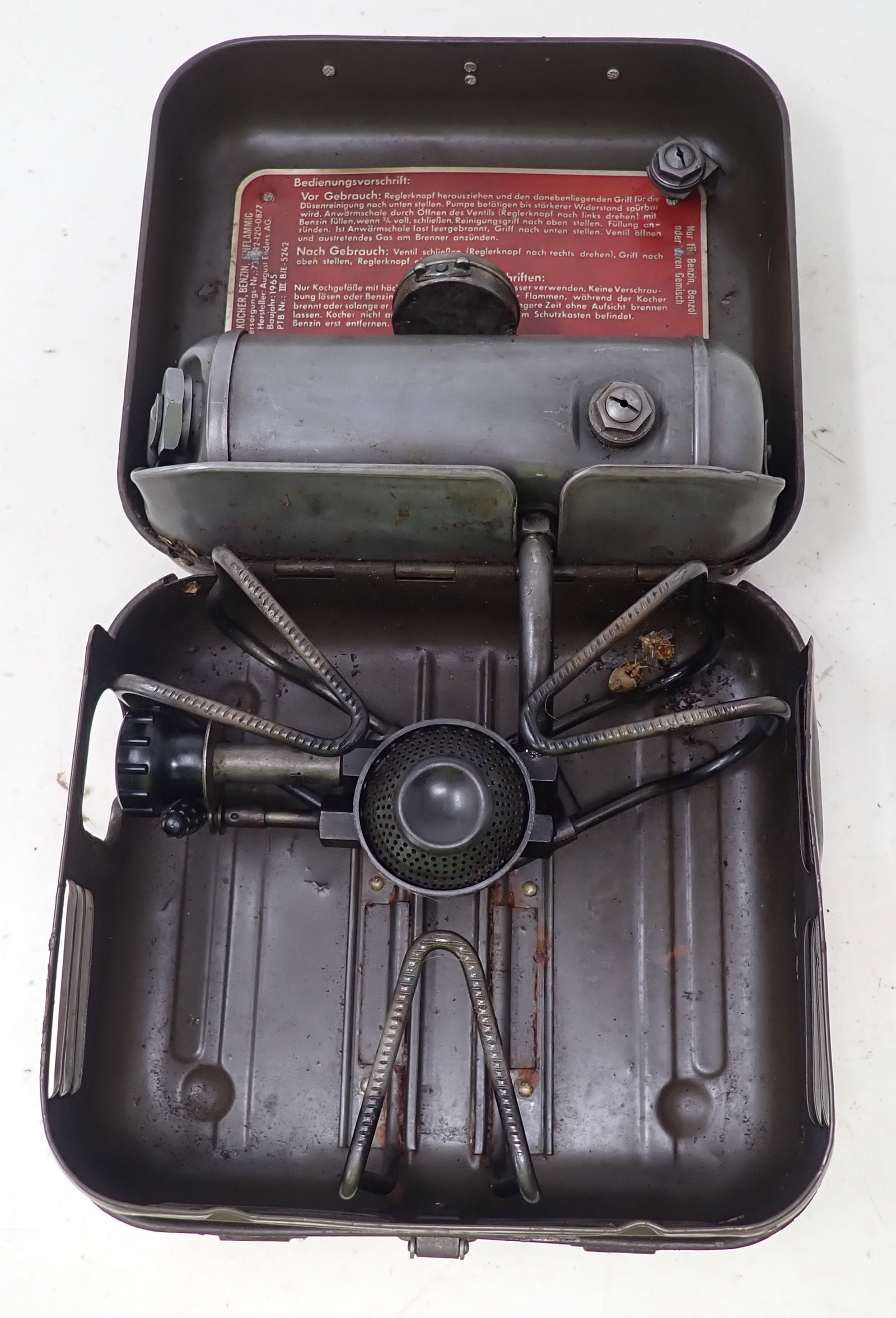 Enders Benzin Gaskocher 9061 German Stove: German Vietnam Stove - No in house shipping !