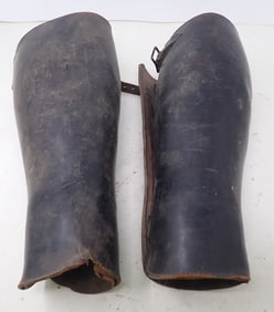 Leather Shin Guards