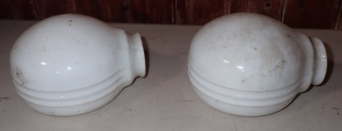 2 Art Deco Lamp Shades