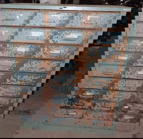 27 Drawer Parts Cabinet