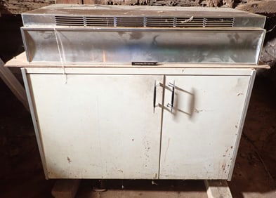Hood Fan & Kitchen Cabinet