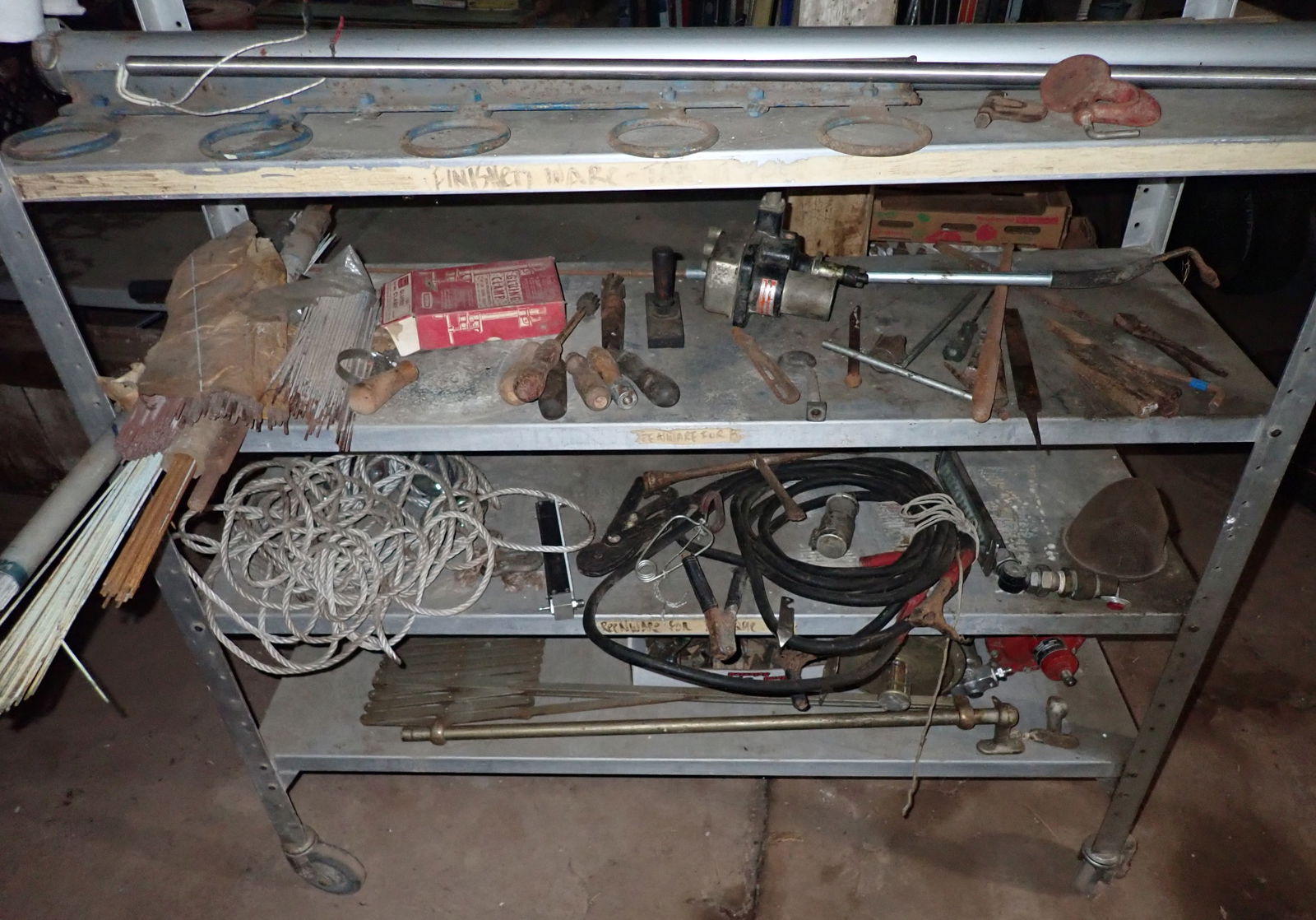 Shelf Contents of Tools & Misc (1 of 10)