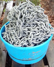 Pile of 1/2" Chain
