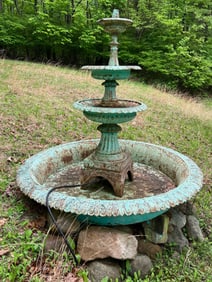 Cast Iron Garden Fountain