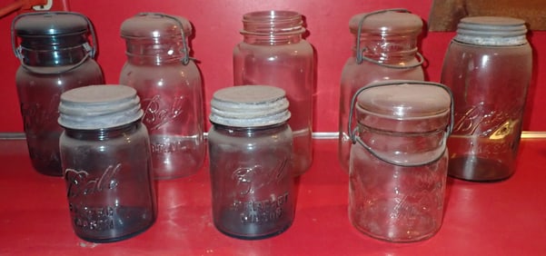 Canning Jars incl Ball Mason & Security Seal