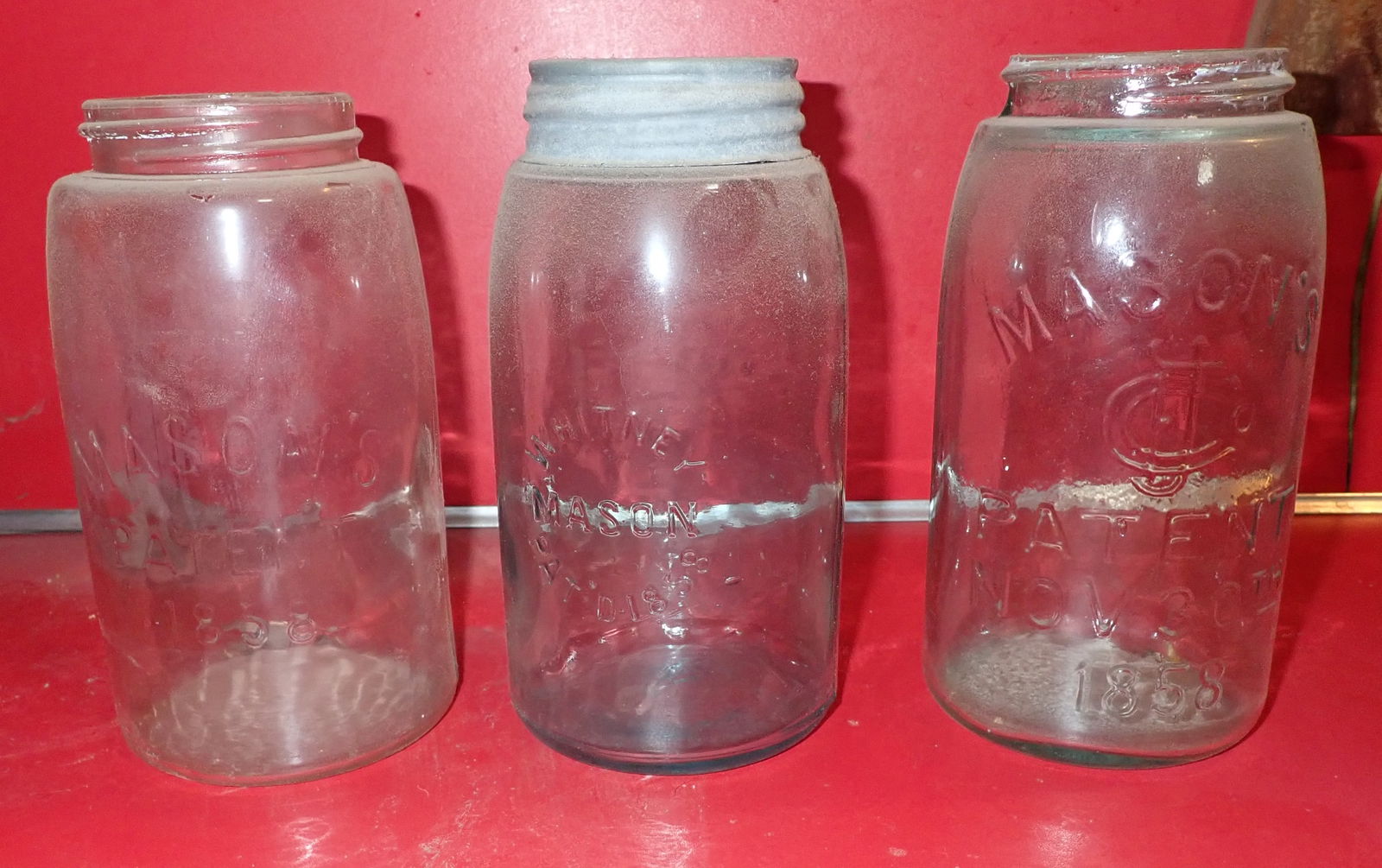 Mason's & Whitney Canning Jars (1 of 1)