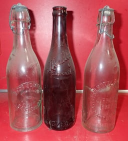 3 Easton Pa Bottles Jacob Schneider Markley