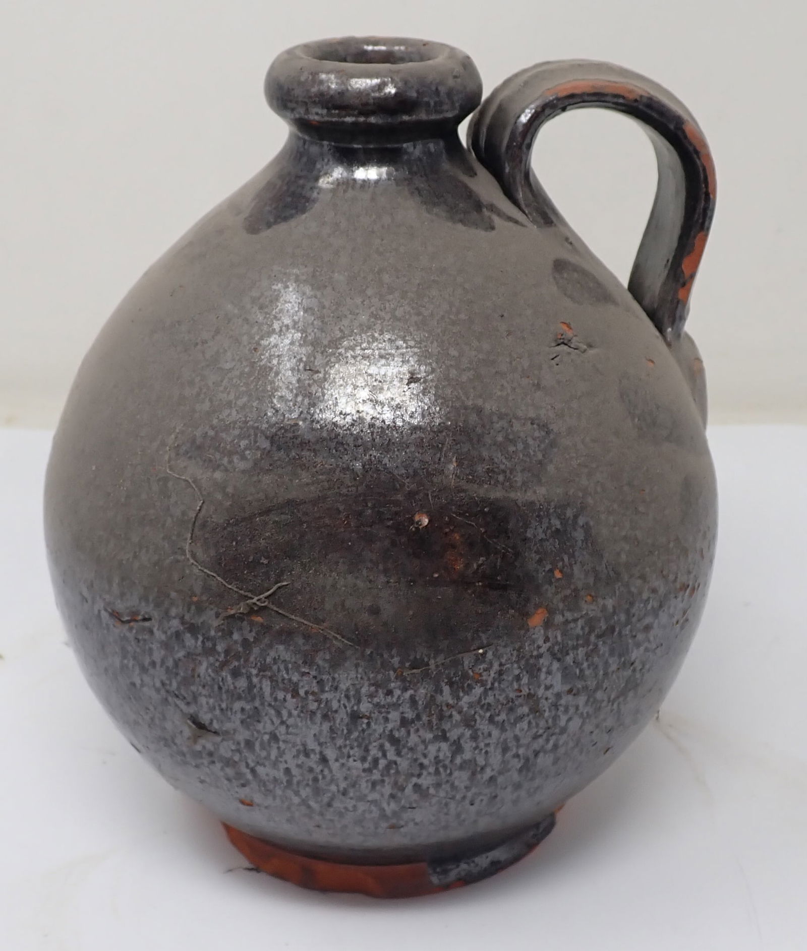 Ovoid Redware Jug (1 of 6)