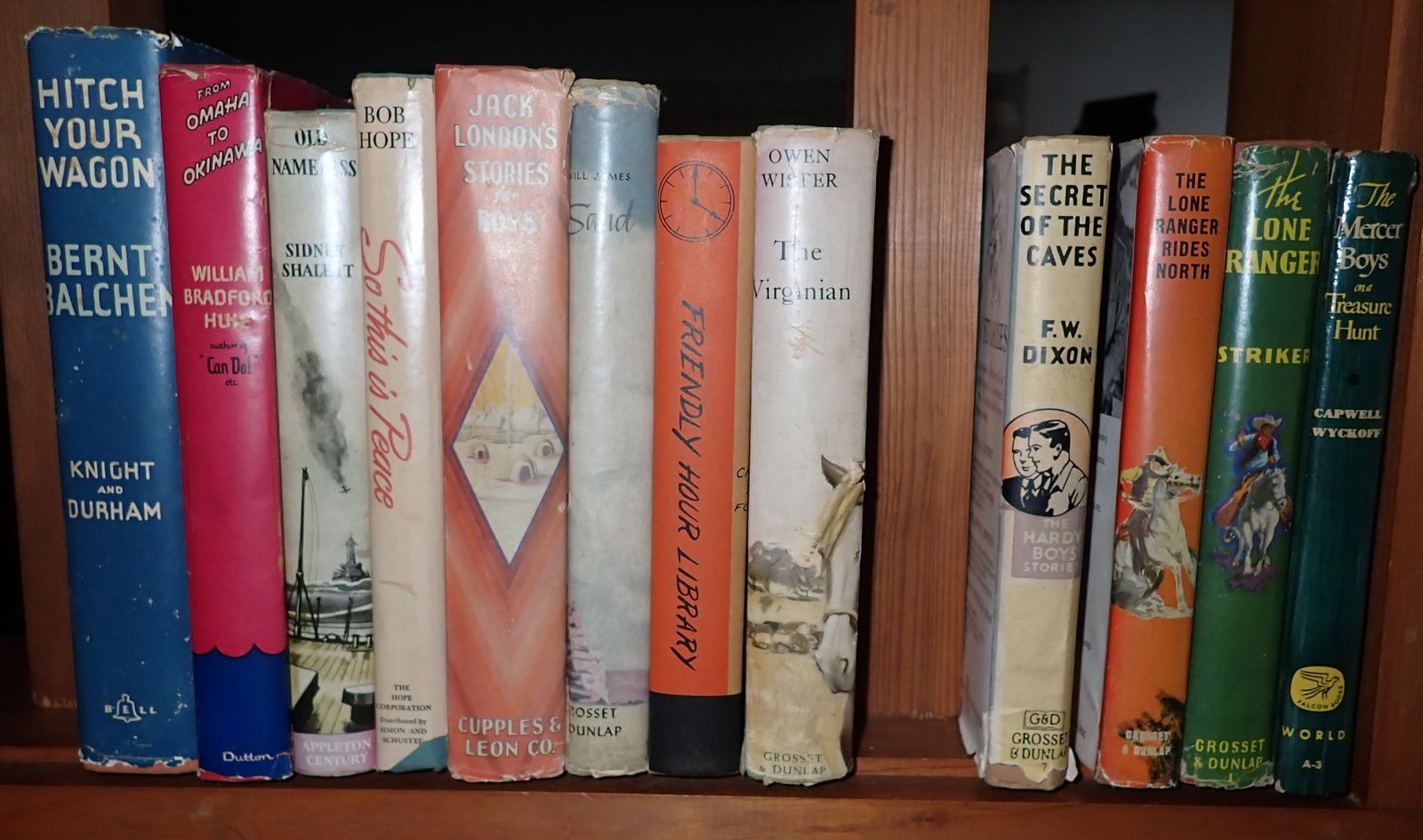 Lone Ranger & Misc Books w/ Dust Covers (1 of 5)