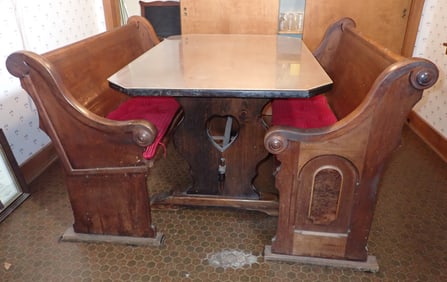Dining Table & Benches