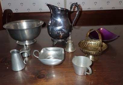 Silverplate Don Miller Aluminumware & Misc