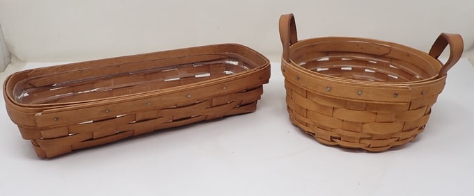 2 Longaberger Baskets