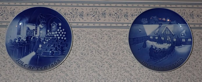 B&G and Natalia Brampton Collector Plates