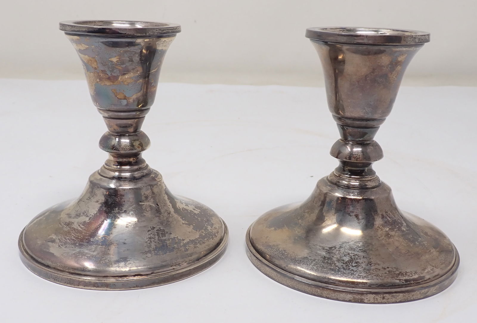 Sterling Silver Candle Holders (1 of 4)