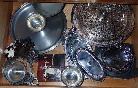Silverplate , Pewter , & Misc