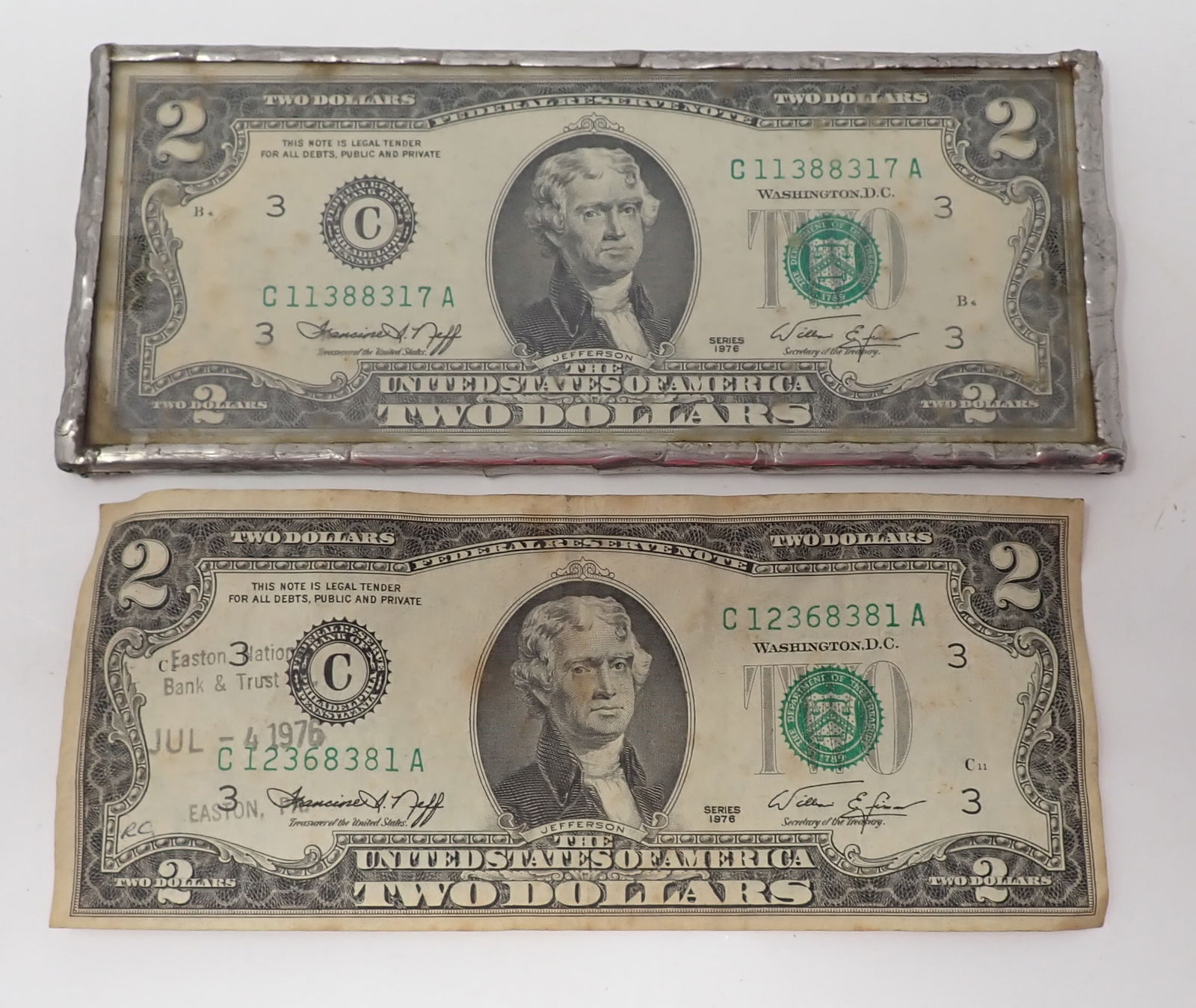 1976 Series Two Dollar Bills (1 of 5)