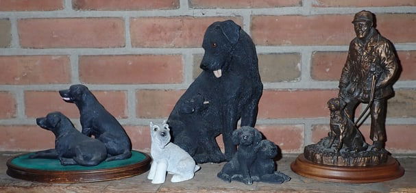 Dog Figurines & Hunting Sculpture