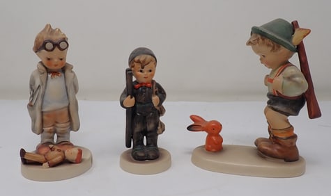 3 Hummel Figurines