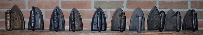Sad Irons incl Sargent