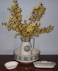 Rosalie Bowl & Pitcher Water Set
