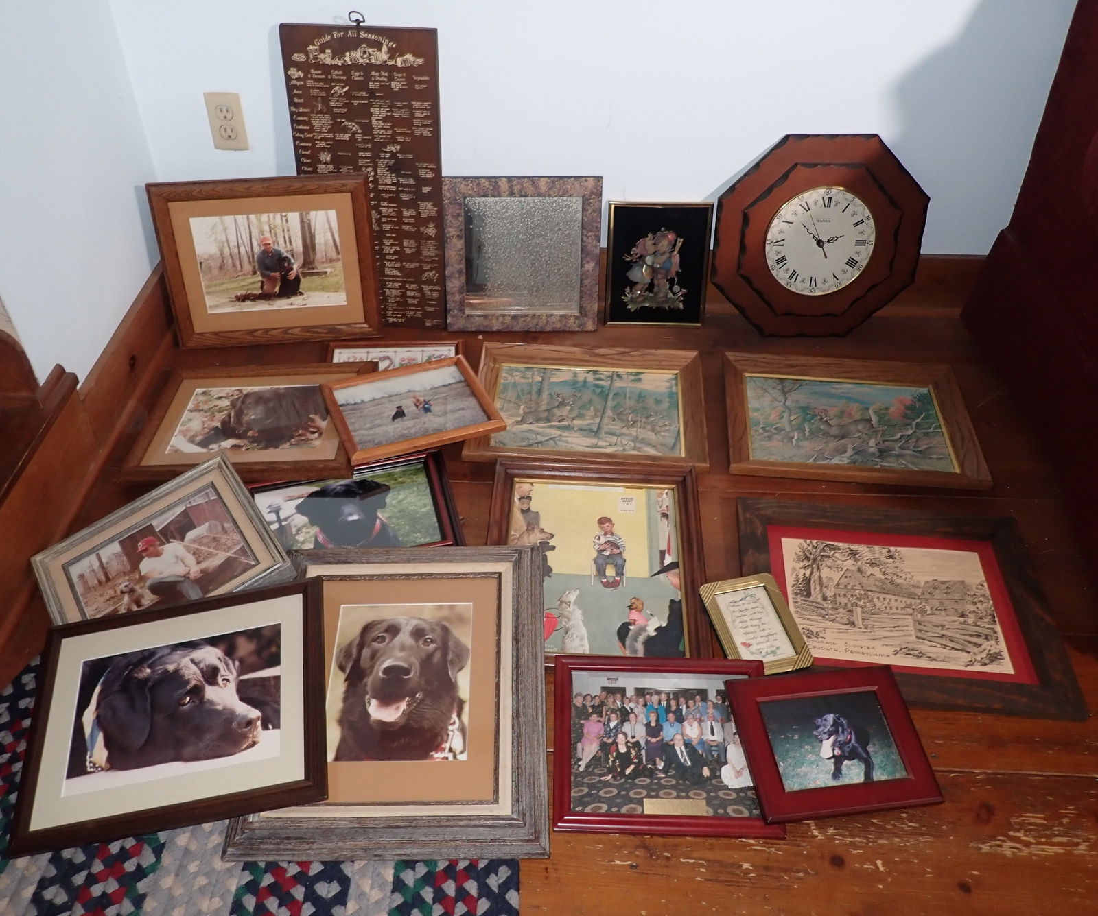 Prints Photos Picture Frames Wall Clock (1 of 5)