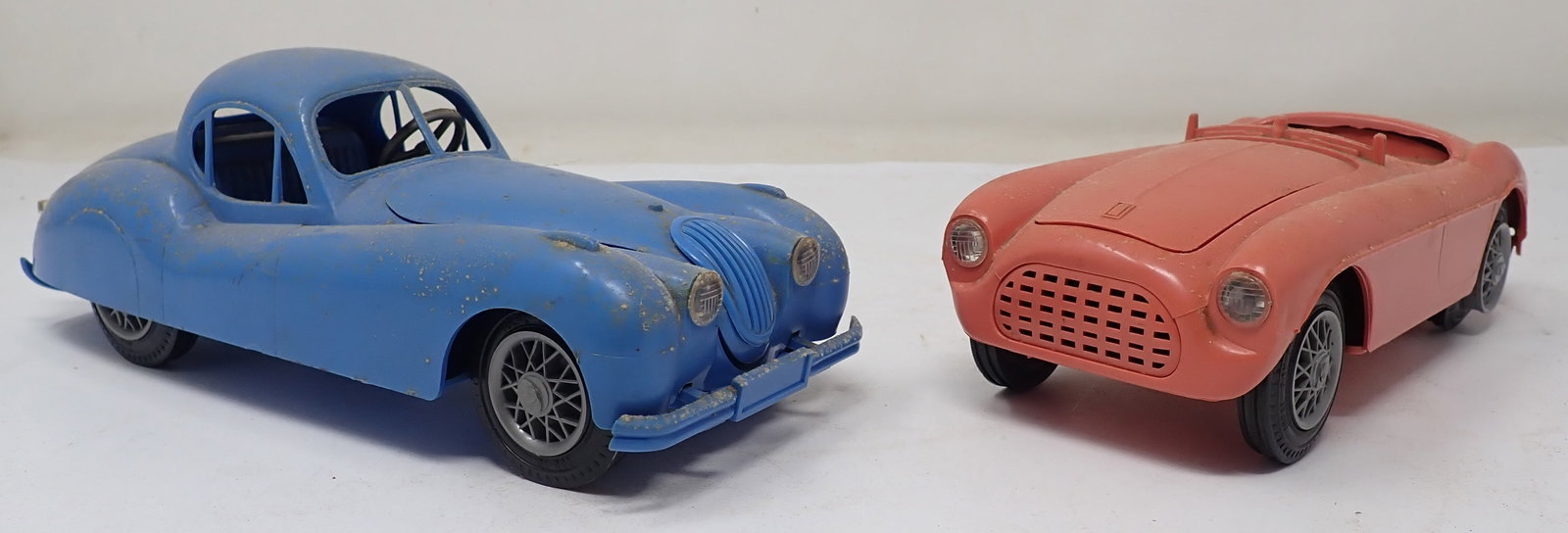 Ideal Toy Cars: Blue one is approx 8" long. Shipping available