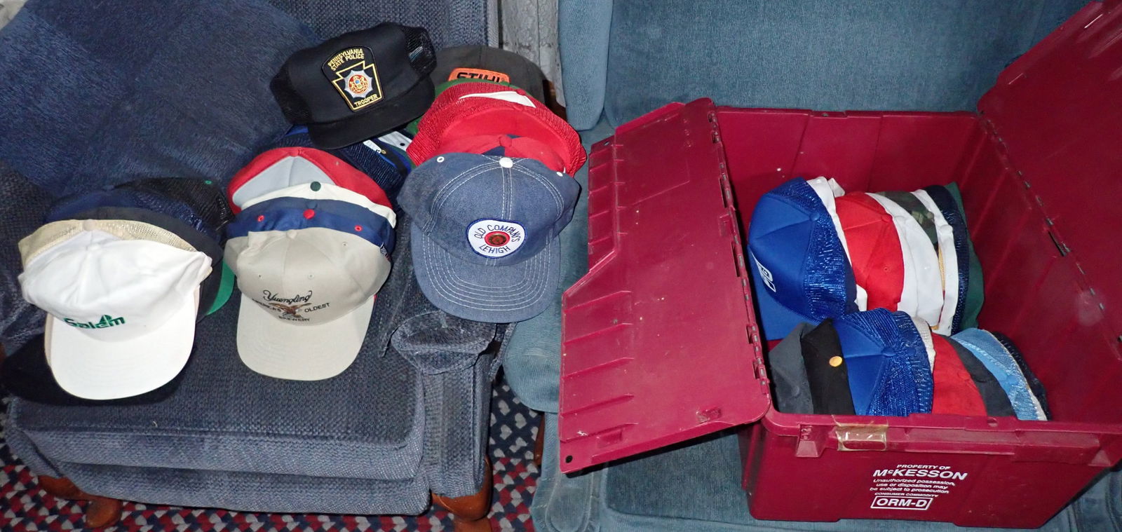 Trucker / Baseball Hats incl John Deere (1 of 4)