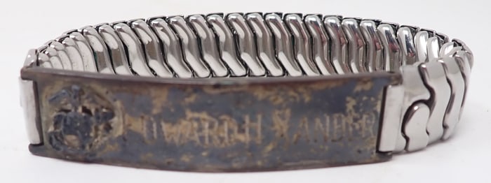 Sterling Silver Marines Bracelet