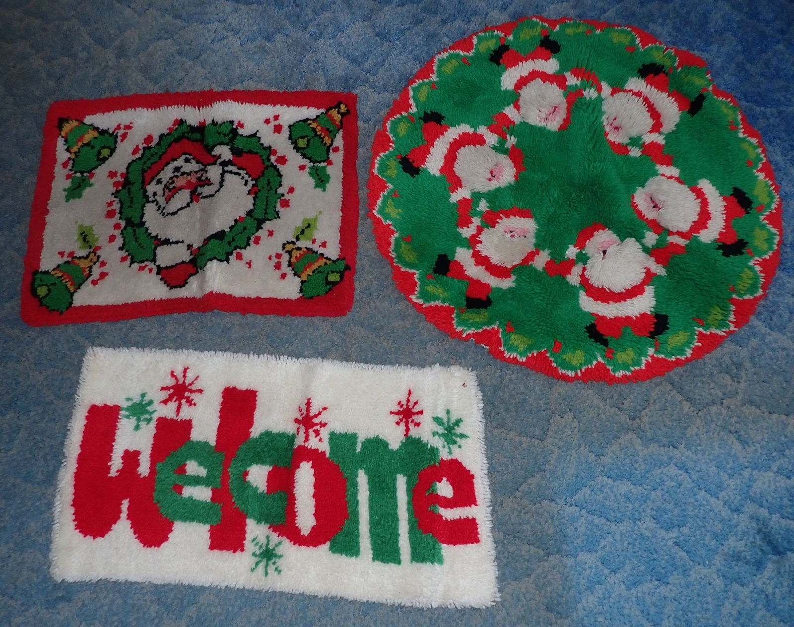 Vintage Christmas Rugs (1 of 3)