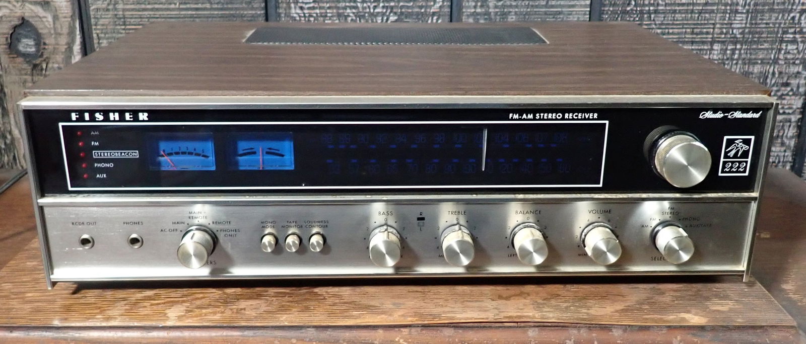 Fisher 222 Stereo Receiver (1 of 5)
