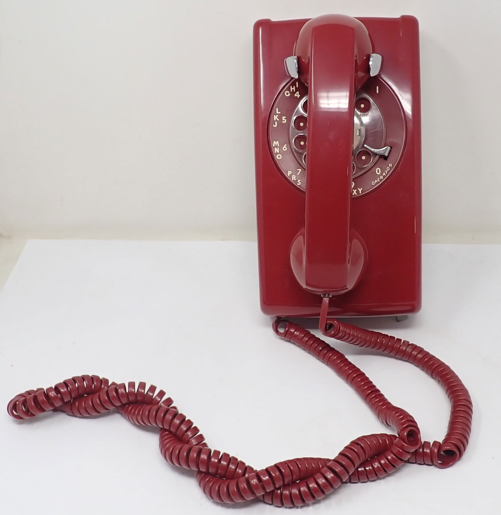 Western Electric Red Wall Phone (1 of 5)