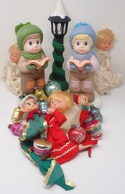 Ceramic Christmas Decorations Ornaments Pixies & Misc