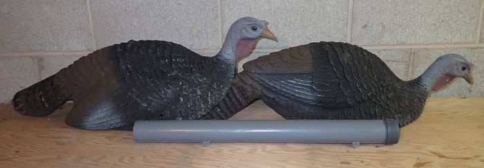 2 Turkey Decoys