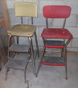 Kitchen Utility Stools / Chairs incl Cosco