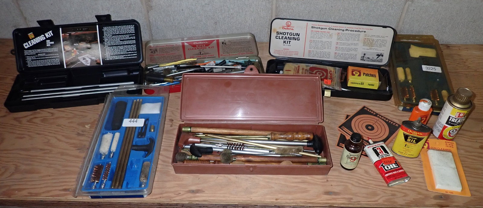 Gun Cleaning Kits & Daisy Targeteers: Liquids are not full. NO in house shipping