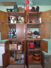 Cabinet & Contents