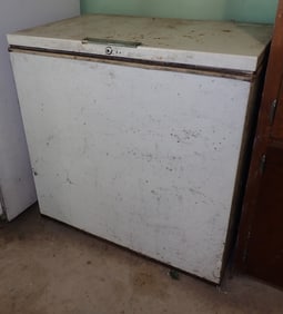 Chest Freezer for Scrap Iron
