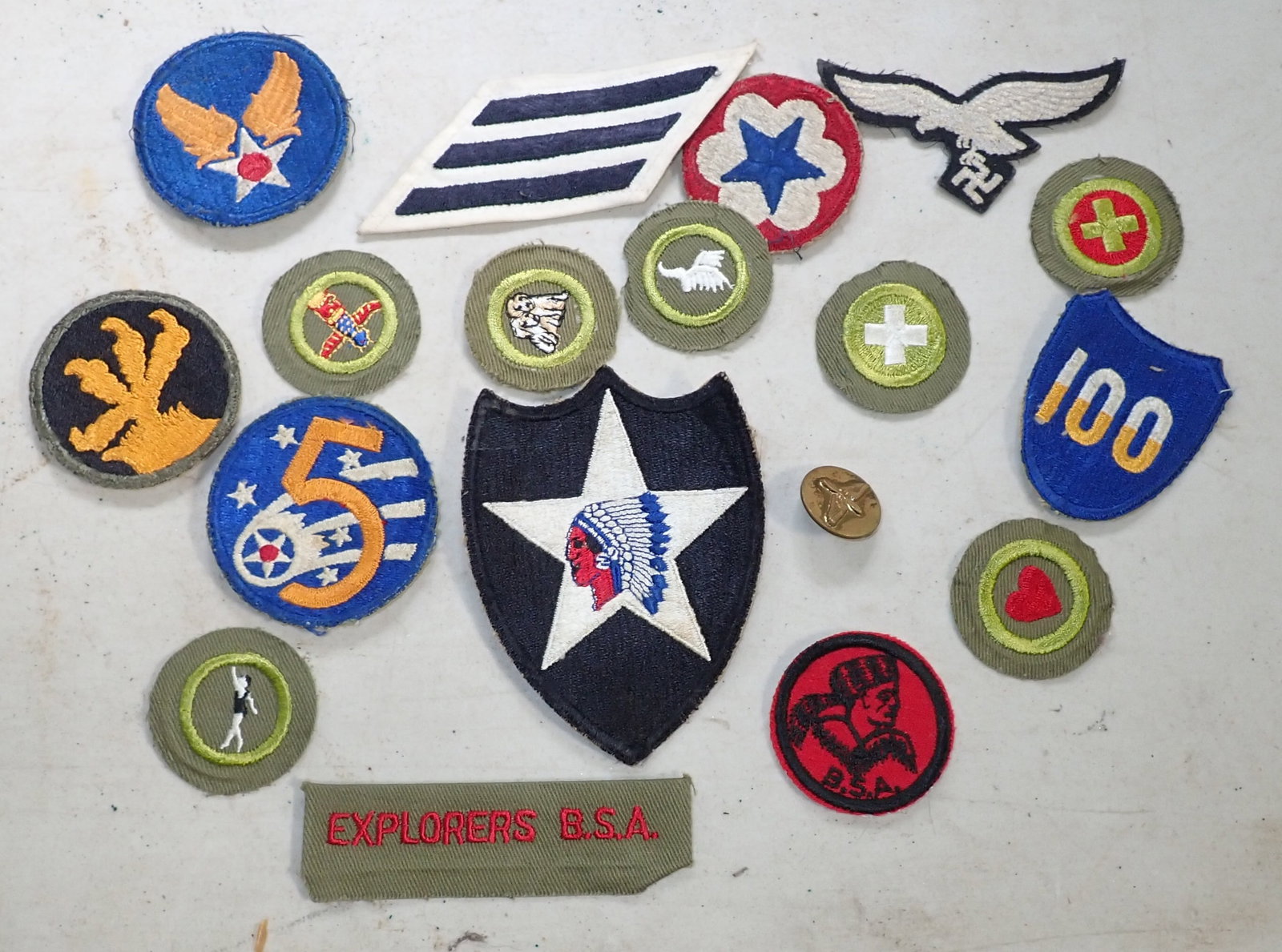 Military & Boy Scout Patches: Shipping available