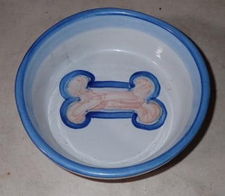 M.A. Hadley Dog Bowl
