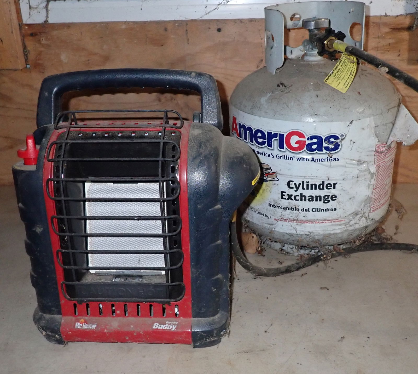 Mr. Heater Portable Buddy & Tank (1 of 2)