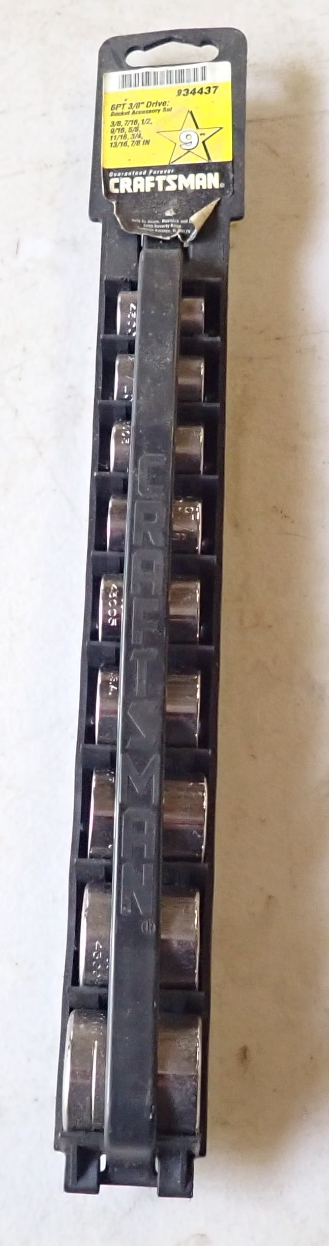 Craftsman 6PT 3/8" Drive Sockets (1 of 2)