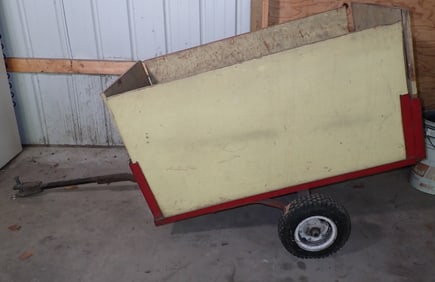 Garden Tractor Cart