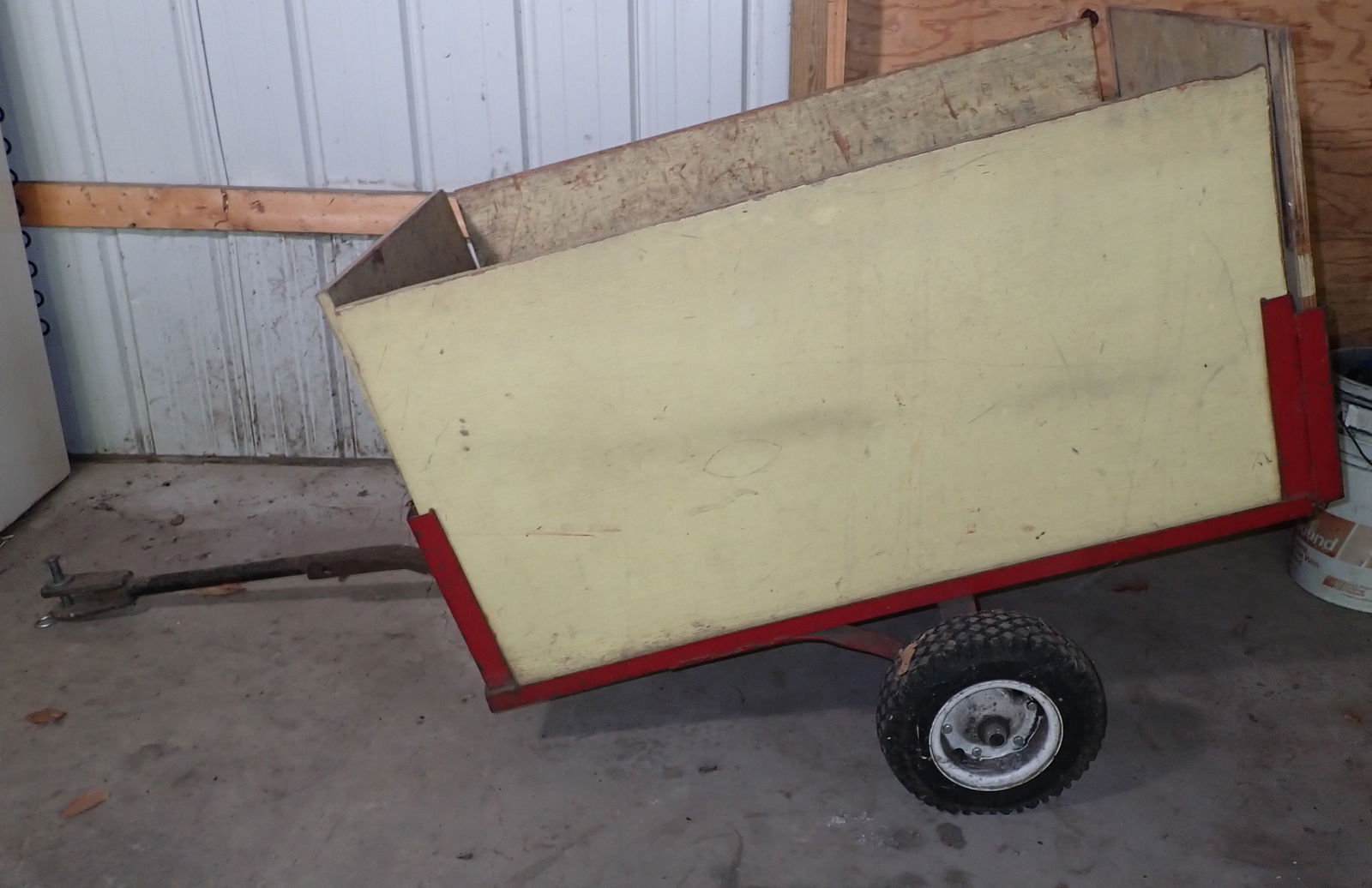 Garden Tractor Cart (1 of 5)