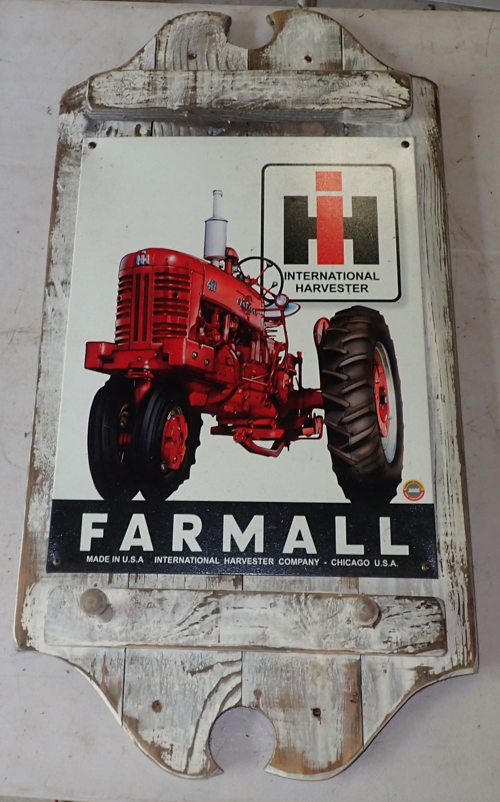 International Harvester Farmall Tractor Sign (1 of 1)