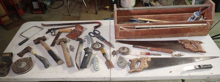 Tool Tote w/ Misc Tools